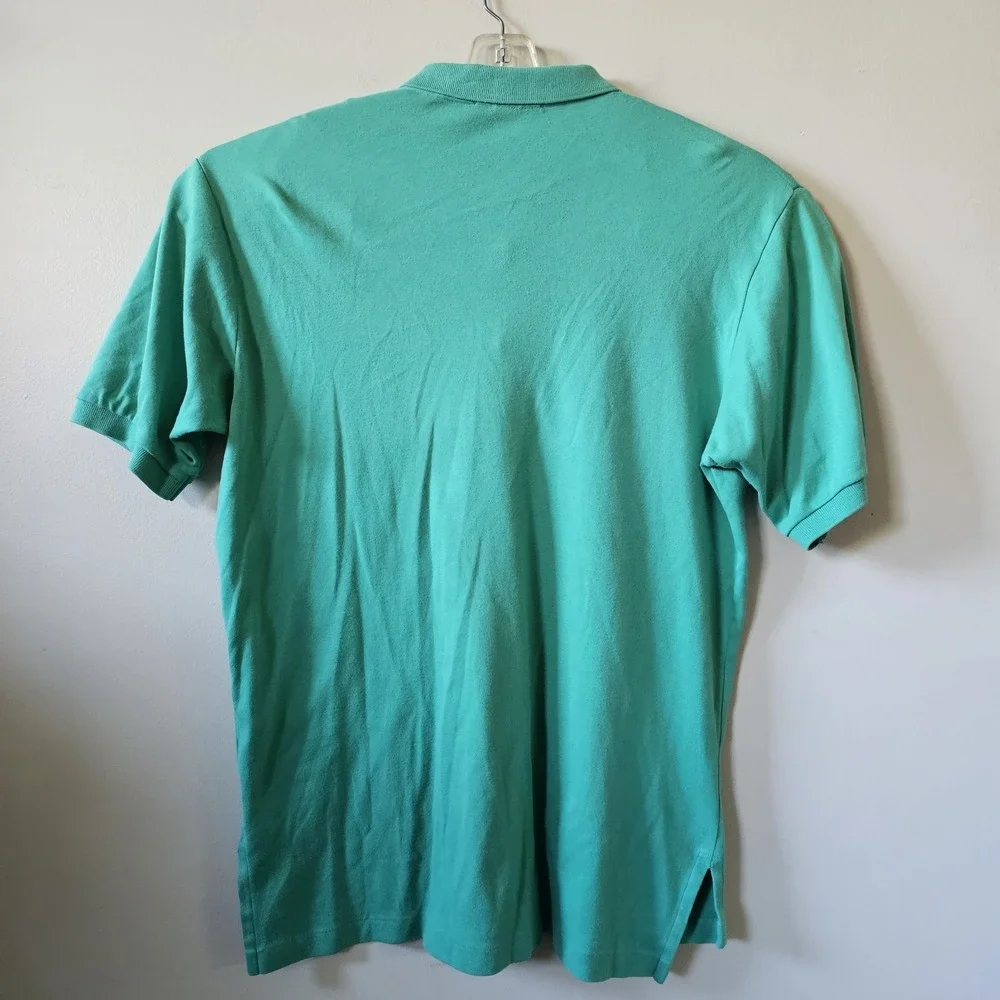 Polo By Ralph Lauren Shirt Men's Size‎ Large Crossed Golf Clubs Vintage Green
